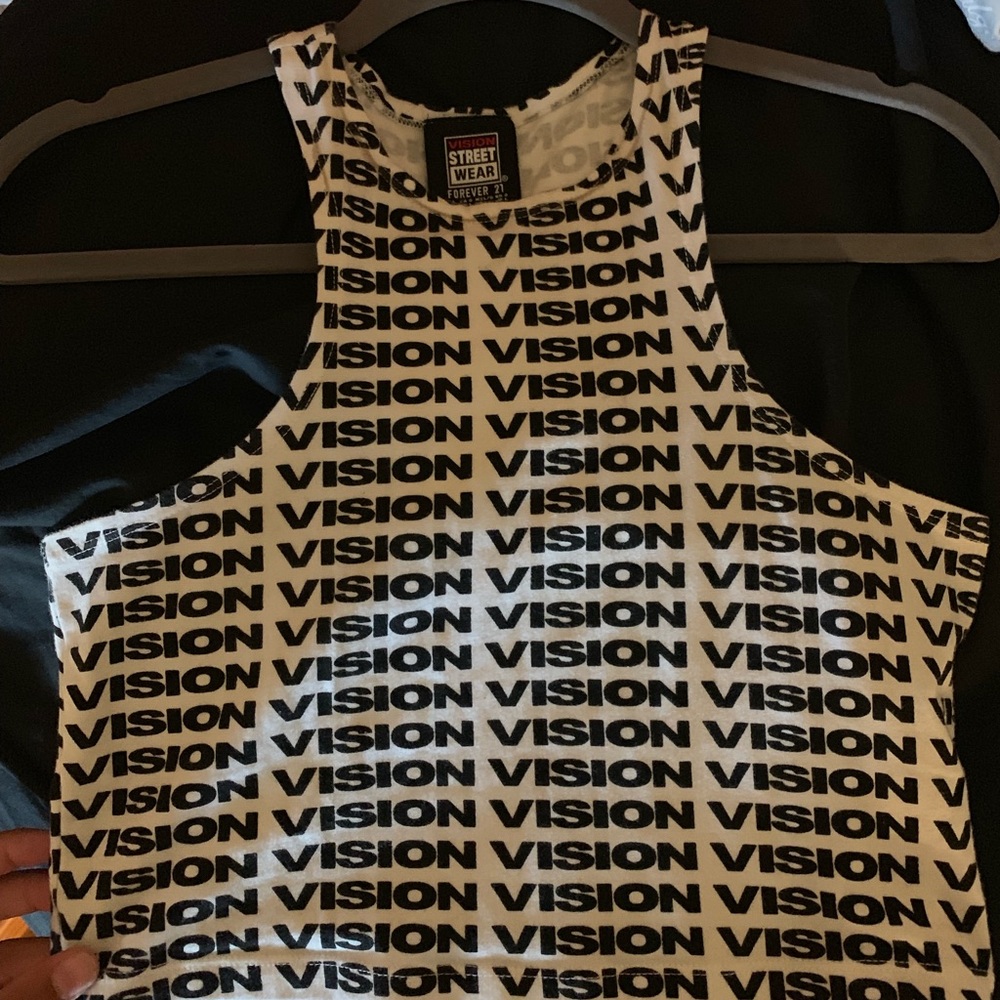 Vision streetwear crop top